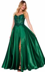 Storm Satin Full Skirt Corset Gown SALE